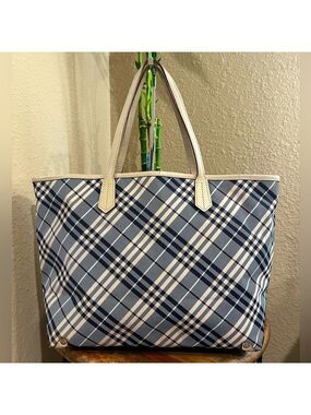 BURBERRY BLUE LABEL NOVA CHECK TOTE